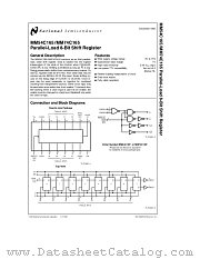 MM54C165J-MIL datasheet pdf National Semiconductor