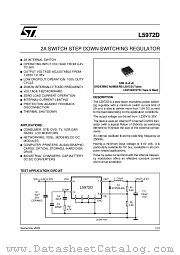 L5972D013TR datasheet pdf ST Microelectronics