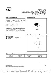 STD5N20L datasheet pdf ST Microelectronics