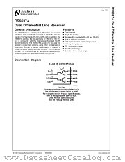 DS9637ACM datasheet pdf National Semiconductor