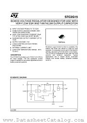 STC2G15 datasheet pdf ST Microelectronics