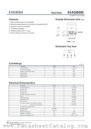 S1A050000 datasheet pdf Cosmo Electronics