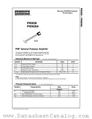 PN3638A_D75Z datasheet pdf Fairchild Semiconductor
