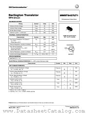 MMBT6427L datasheet pdf ON Semiconductor