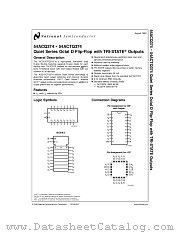 5962-9218901MRA(54ACTQ374DMQB) datasheet pdf National Semiconductor