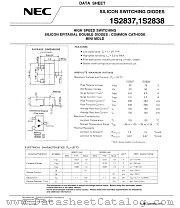 1S2837 datasheet pdf NEC