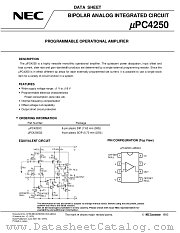UPC4250G2-T1 datasheet pdf NEC