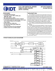 IDT74FCT388915T150PY datasheet pdf IDT