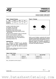 VN800PT-E datasheet pdf ST Microelectronics