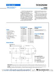 PT7746A datasheet pdf Texas Instruments