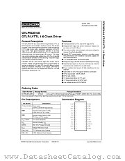 GTLP6C816AMTC datasheet pdf Fairchild Semiconductor