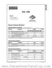 S3M_NL datasheet pdf Fairchild Semiconductor