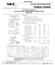 1S2835 datasheet pdf NEC
