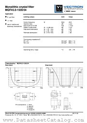 MQF45.0-1500/04 datasheet pdf Vectron