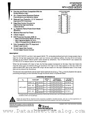 CY74FCT2573ATPWR datasheet pdf Texas Instruments