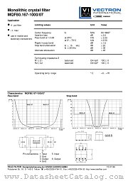 MQF80.167-1000/07 datasheet pdf Vectron