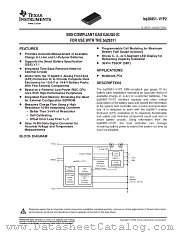 BQ20851DBT-V1P2 datasheet pdf Texas Instruments