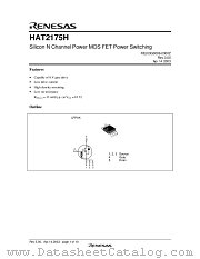 HAT2175H datasheet pdf Renesas