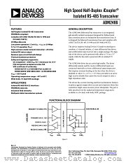 ADM2486BRWZ-REEL datasheet pdf Analog Devices