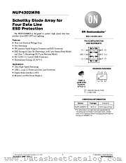 NUP4301MR6T1 datasheet pdf ON Semiconductor