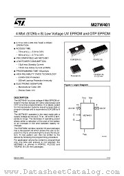 M27W401-80N6 datasheet pdf ST Microelectronics