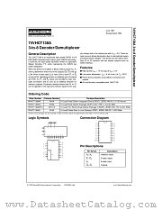 74VHCT138AM datasheet pdf Fairchild Semiconductor