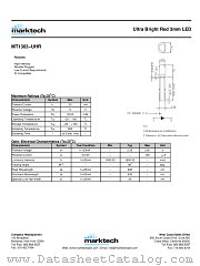 MT1303-UHR datasheet pdf Marktech Optoelectronics