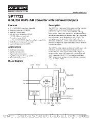 SPT7722SITX datasheet pdf Fairchild Semiconductor