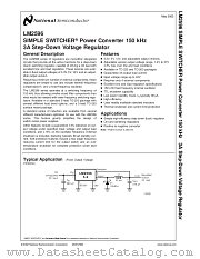 LM2596SX-5.0 datasheet pdf National Semiconductor