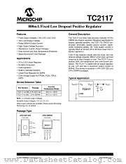 TC2117-3.3VEBTR datasheet pdf Microchip