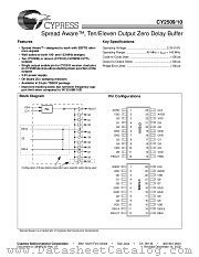 CY2509 datasheet pdf Cypress