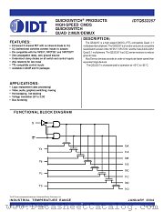 QS32257Q8 datasheet pdf IDT