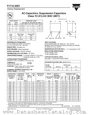 F1710-305V datasheet pdf Vishay