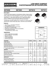 MCT52113S datasheet pdf Fairchild Semiconductor