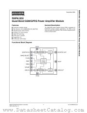 RMPA1850 datasheet pdf Fairchild Semiconductor