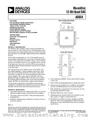 5962-8871901MXA datasheet pdf Analog Devices