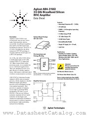ABA-31563 datasheet pdf Agilent (Hewlett-Packard)