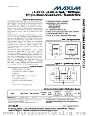 MAX13014 datasheet pdf MAXIM - Dallas Semiconductor