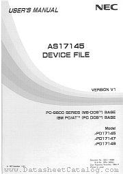 USAB13AS17145 datasheet pdf NEC