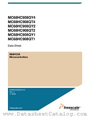 68HC908QY4 datasheet pdf Freescale (Motorola)