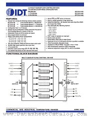 IDT72V51436L7-5BBI datasheet pdf IDT