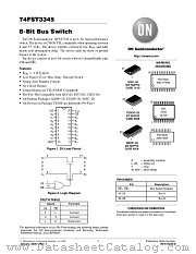 74FST3345DWR2 datasheet pdf ON Semiconductor