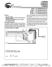 CYM9260PM-50C datasheet pdf Cypress