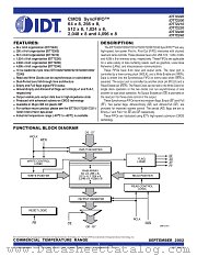 IDT72230L10TP datasheet pdf IDT
