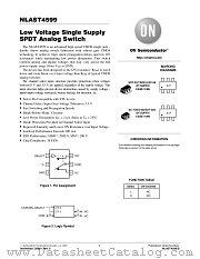 NLAST4599DTT1 datasheet pdf ON Semiconductor