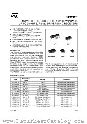 ST3232EB datasheet pdf ST Microelectronics