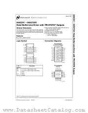 5962-89847012A(54ACT241LMQB) datasheet pdf National Semiconductor