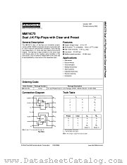 MM74C73N datasheet pdf Fairchild Semiconductor