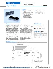 PT8122A datasheet pdf Texas Instruments