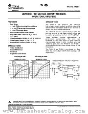 THS3111CDGNR datasheet pdf Texas Instruments